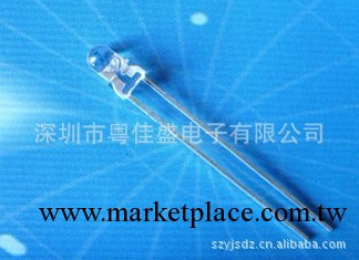 廠傢直銷F3無邊白光短腳LED發光二極管工廠,批發,進口,代購