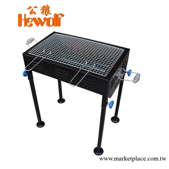 Hewolf/公狼1280戶外燒烤用具便攜燒烤爐燒烤架木炭烤肉架可傢用工廠,批發,進口,代購