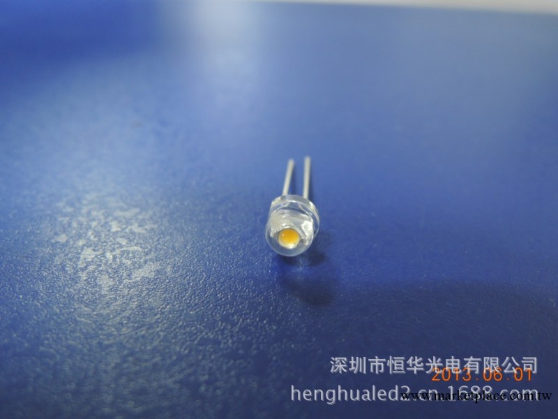 5mm草帽暖白光大杯led，5mm草帽白光led，5mm暖白光led發光二極管工廠,批發,進口,代購