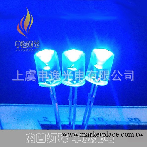 專業廠傢優勢批發藍光led  內凹藍光led  平頭內凹藍光led工廠,批發,進口,代購