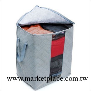 （灰色）小號 日本竹炭衣物儲存袋收納袋工廠,批發,進口,代購