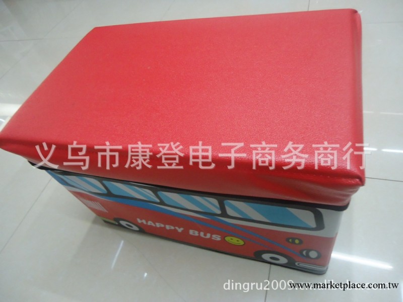 專利圖案可折疊防水皮革日本公車系列收納凳 收納箱 收納盒儲物凳工廠,批發,進口,代購