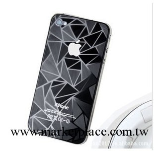 【帶包裝】iphone 4 4s 三星 9220 高清 磨砂 鉆石 鏡面 3D 貼膜工廠,批發,進口,代購