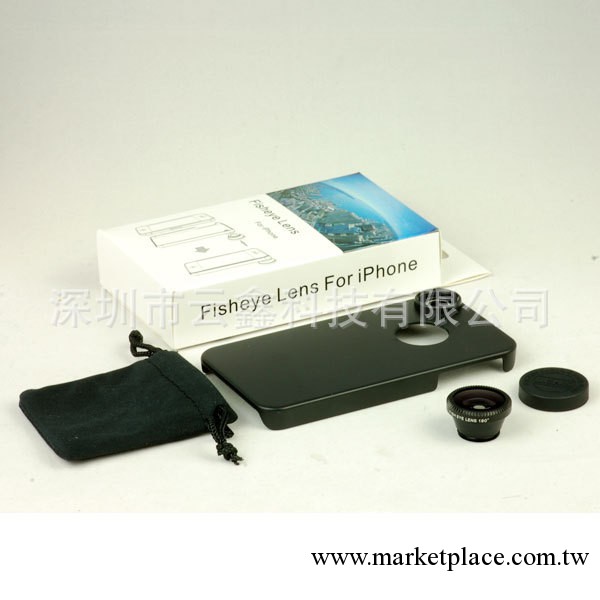 iPhone 4 4S手機殼特效鏡頭 180度魚眼鏡頭 Fisheye Lens鏡頭配件工廠,批發,進口,代購