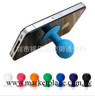 創意圓球 iPhone 4 章魚吸盤手機座 手機小支架 實心手機托架工廠,批發,進口,代購