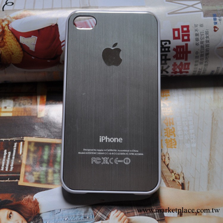 廠傢批發蘋果 iphone 4 4代 S金屬 拉絲工廠,批發,進口,代購