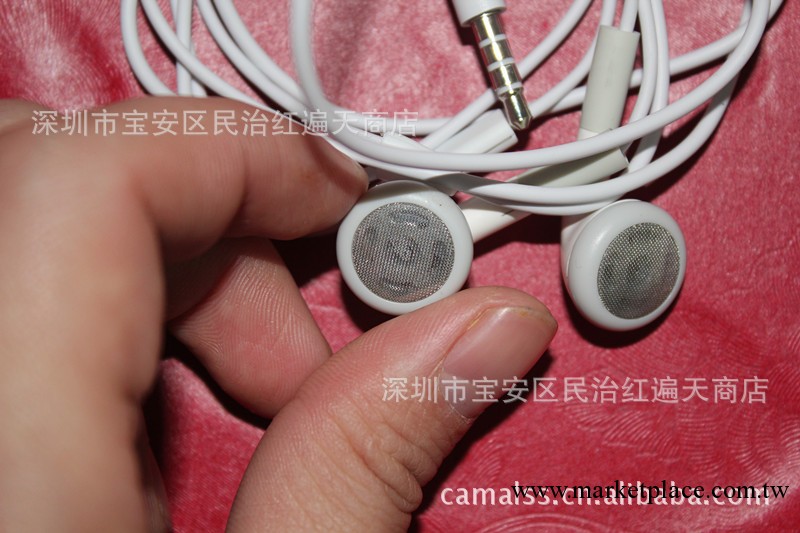 廠傢直銷 iPhone 3G蘋果shuffle 線控耳機 蘋果配件批發工廠,批發,進口,代購