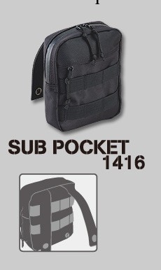 日本 第一精工  SUB POCKET 1416 收納包工廠,批發,進口,代購