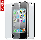 Remax 蘋果 iphone 4/4s手機貼膜 保護屏幕 高透 磨砂 送刮片擦佈工廠,批發,進口,代購