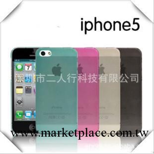 新款iphone5磨砂手機殼蘋果5保護手機套 超薄透明背殼 X0646工廠,批發,進口,代購