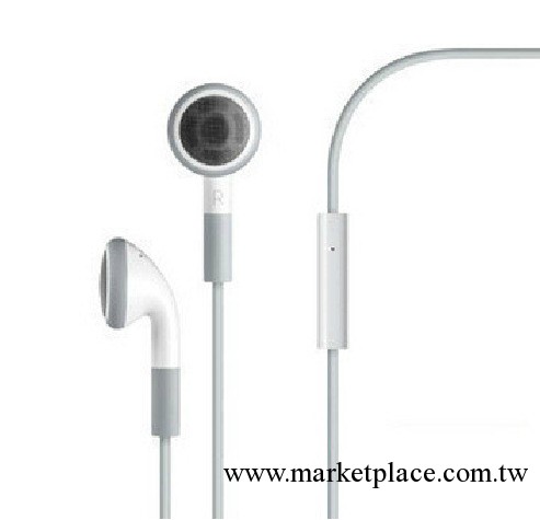 蘋果iphone 4 4S IPAD 3 2 ITouch 小米 HTC 通用 手機耳機 帶麥工廠,批發,進口,代購