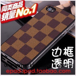 批發 iphone5 4s手機殼 蘋果5保護套 LV 古奇 GUCCI 貼皮男士外殼工廠,批發,進口,代購