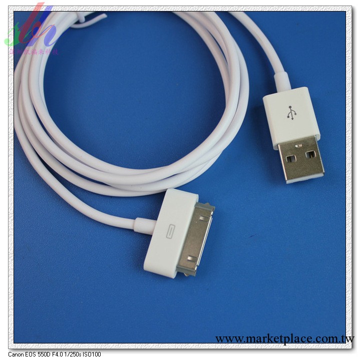 USB Data SYNC Charger Cable for iPad for iPod for iPhone工廠,批發,進口,代購