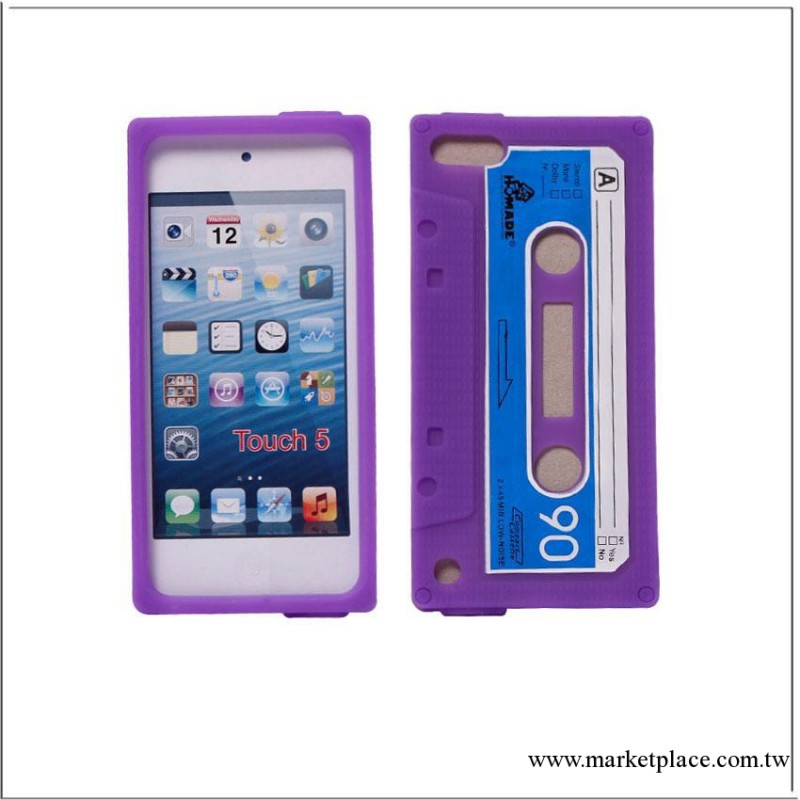 ipod touch5錄音/磁帶矽膠手機保護殼工廠,批發,進口,代購