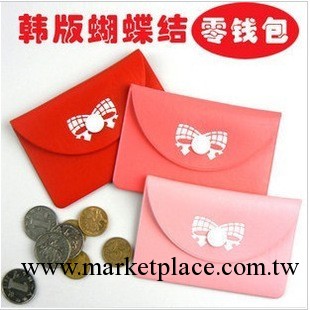 B011 韓國文具卡通蝴蝶結零錢包 卡包 硬幣包 零錢收納包批發工廠,批發,進口,代購