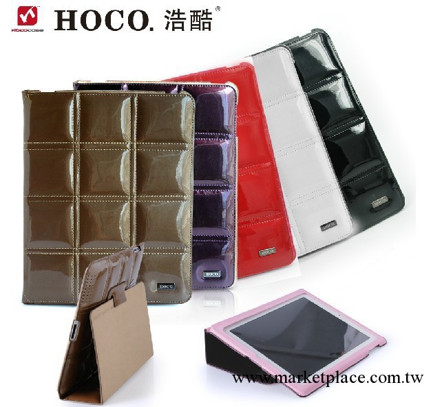 HOCO正品ipad皮套 New iPad/iPad2 簡愛真皮皮套工廠,批發,進口,代購