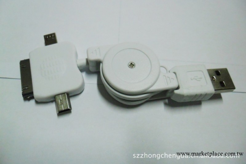 供應三合一充電線數據線ipod miniusb microusb工廠,批發,進口,代購