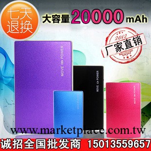 移動電源廠傢批發 20000mah 充電寶大容量蘋果iphone4/5三星 外單工廠,批發,進口,代購