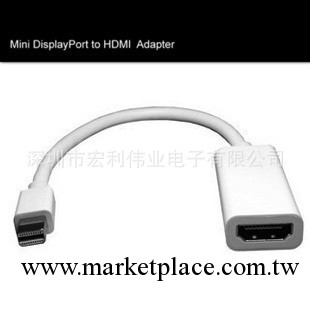 蘋果視頻線 MAC Adaptor Mini DisplayPort to HDMI 轉接線批發・進口・工廠・代買・代購