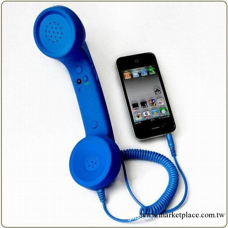 iphone復古手機電話聽筒 手機聽筒 蘋果耳機帶音量手機聽筒批發・進口・工廠・代買・代購