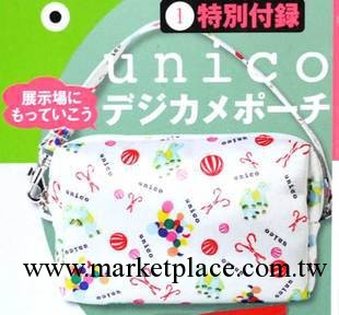 日本雜志款 unico 緞面 超迷你 拉鏈小包 收納包 批發工廠,批發,進口,代購