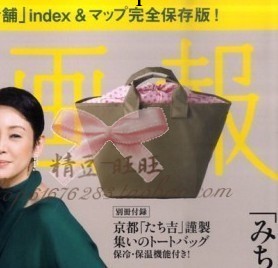 日本雜志附錄經典款便當袋便當包午餐袋野餐包收納包批發工廠,批發,進口,代購