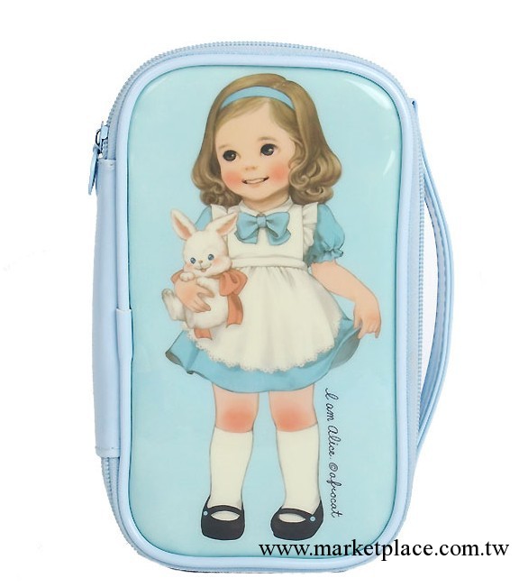 韓國漆皮化妝包洋娃娃系列PAPER DOLL MATE 化妝包收納包女 大號工廠,批發,進口,代購