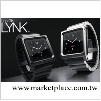 新款全鋁合金 LunaTik Lynk iPod nano 6 金屬表帶 保護殼工廠,批發,進口,代購