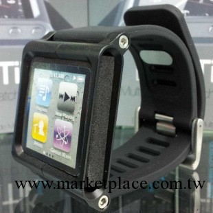 蘋果  iPod nano 6金屬鋁合金手表帶 nano6代手表帶 配件批發・進口・工廠・代買・代購