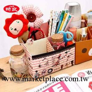 畸良正品 秋千悠悠兔 創意傢居用品韓國化妝品收納盒桌面收納盒C工廠,批發,進口,代購