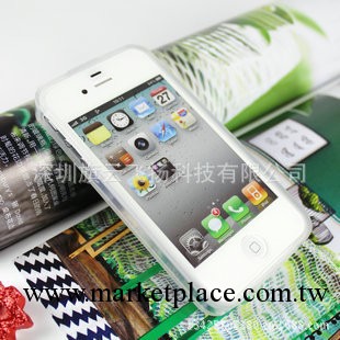 iphone4手機殼 蘋果4手機套 iphone4s手機殼 4代手機外殼清水套工廠,批發,進口,代購