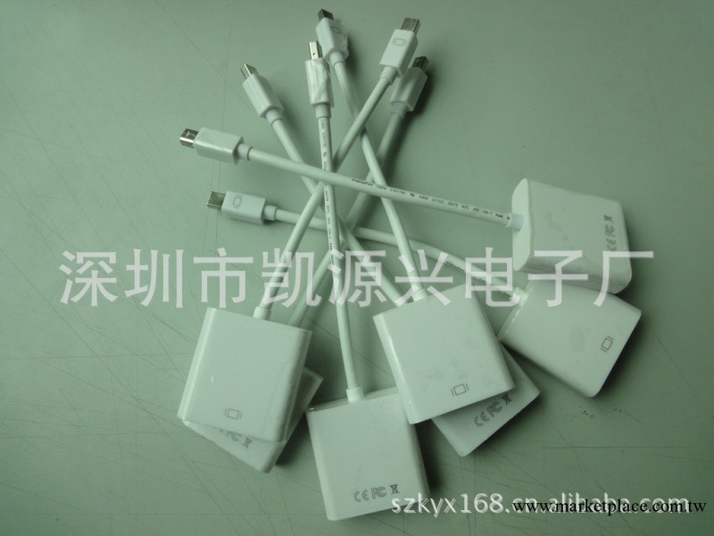 蘋果MACBOOK TO VGA minidp轉vga Mac接投影儀電腦視頻線批發・進口・工廠・代買・代購