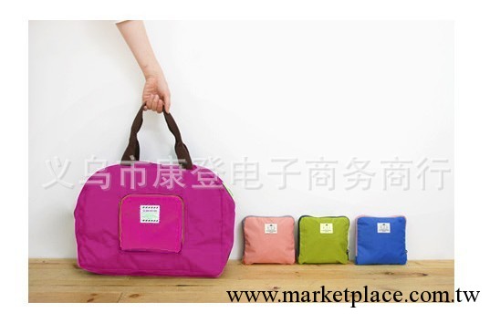 韓國iconic street bag 可折疊收納包 收納袋 單肩包 尼龍購物袋工廠,批發,進口,代購