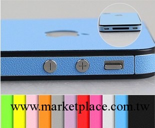 蘋果iphone4/4S全身貼膜 手機保護膜 手機貼膜 手機膜 珍珠皮紋工廠,批發,進口,代購