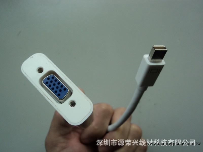 蘋果Mini dp DisplayPort to VGA轉接線dp轉VGA Mac接投影儀批發・進口・工廠・代買・代購