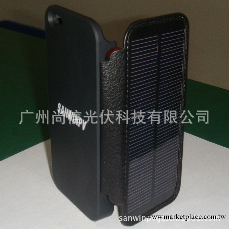 太陽能iphone背夾 夾背電池移動電 iphone5尾插  太陽能背夾電池工廠,批發,進口,代購