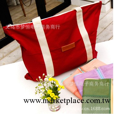 韓國文具 E2折疊兩用 包中包收納包 挎包(紅色)工廠,批發,進口,代購