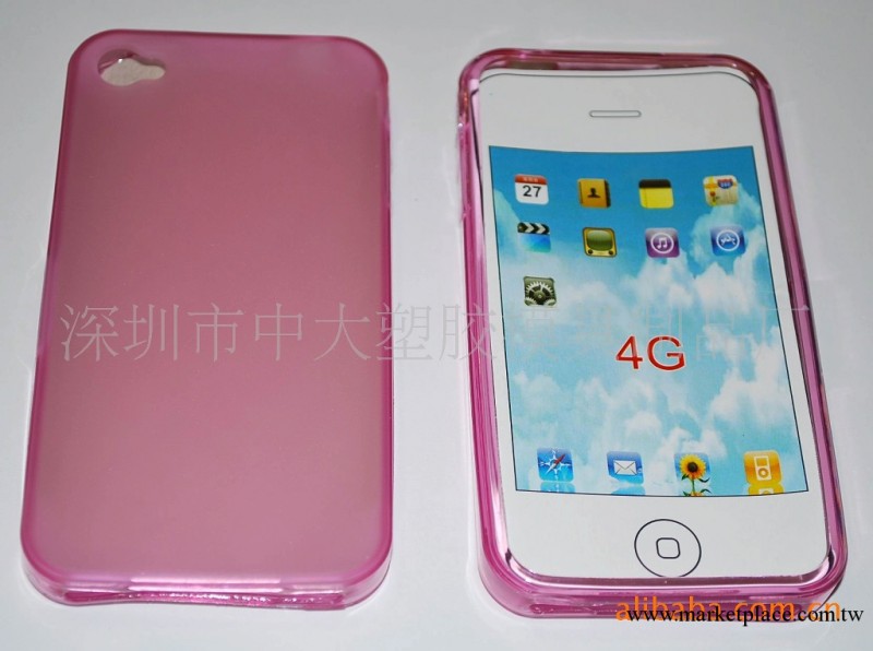 IPOD  IPHONE 4G 磨砂清水套工廠,批發,進口,代購