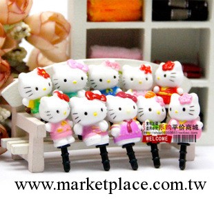 蘋果ipod iphone4 hellokitty KT貓凱蒂貓iphone4防塵塞 格子鋪工廠,批發,進口,代購