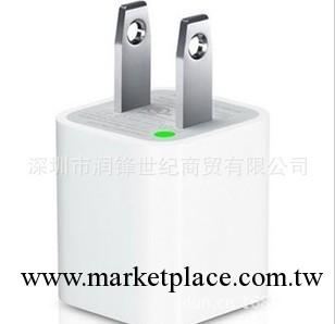 供應蘋果充電器 iphone4充電器小綠點充電器足1A 穩定 廠傢供應工廠,批發,進口,代購