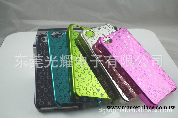 美國 Marc By Marc Jacobs 電鍍字母 iphone4手機保護套 手機套批發・進口・工廠・代買・代購