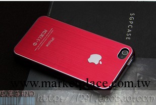 iphone4手機殼 蘋果4手機殼 iphone4s手機殼 金屬拉絲 保護殼外殼工廠,批發,進口,代購