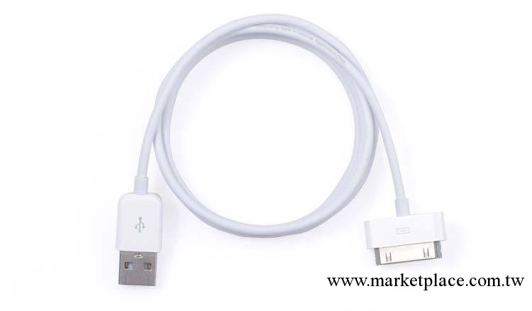 蘋果6針數據線iPhone4s數據線 蘋果4代數據線ipod touch4 3gs線工廠,批發,進口,代購