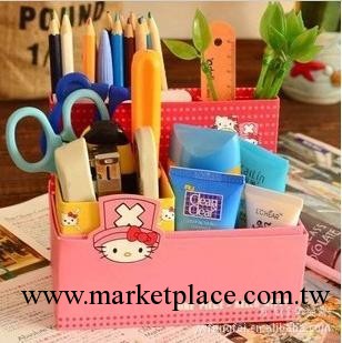 韓國文具 DIY收納盒 手工自制桌面整理盒 可放文具化妝工廠,批發,進口,代購
