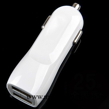 蘋果車充 ipad iphone專用車充 車載充電器 雙USB接口車載充電器工廠,批發,進口,代購