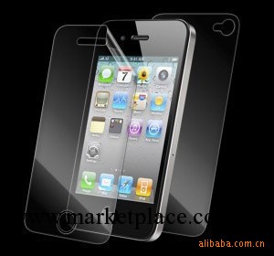 iphone4S 磨砂屏幕貼 4G屏幕保護膜 iphone4屏保膜 防刮防指紋膜工廠,批發,進口,代購