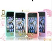 聰明豆 iphone4手機殼 矽膠套 iphone4S手機殼 蘋果4手機殼 外殼工廠,批發,進口,代購