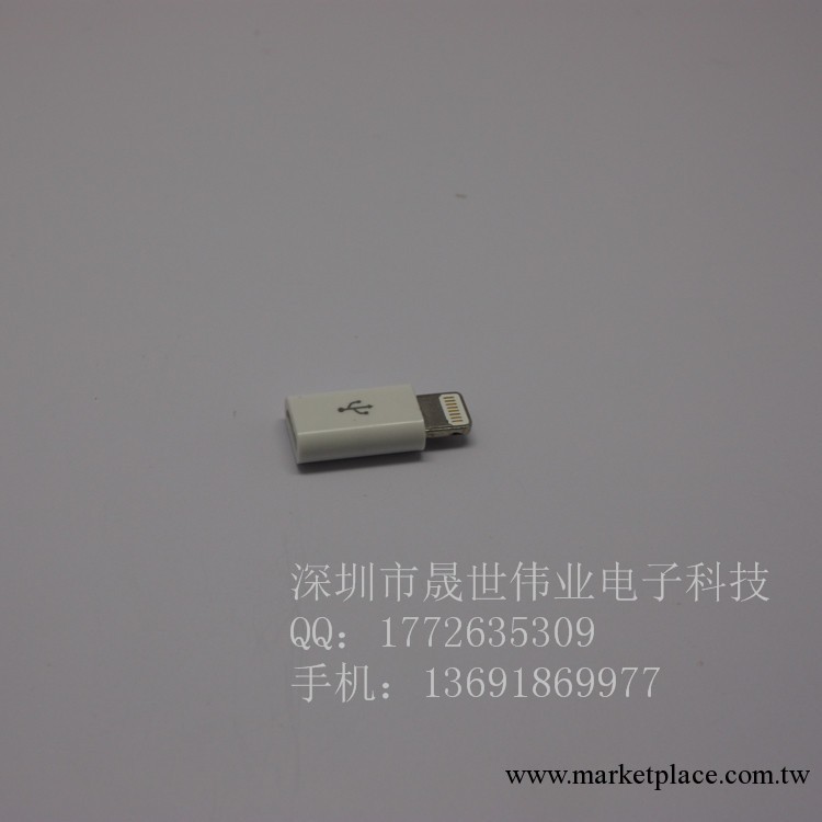 蘋果5轉接頭 轉接口 5代轉換器 數據線轉接頭 micro頭轉iphone5工廠,批發,進口,代購