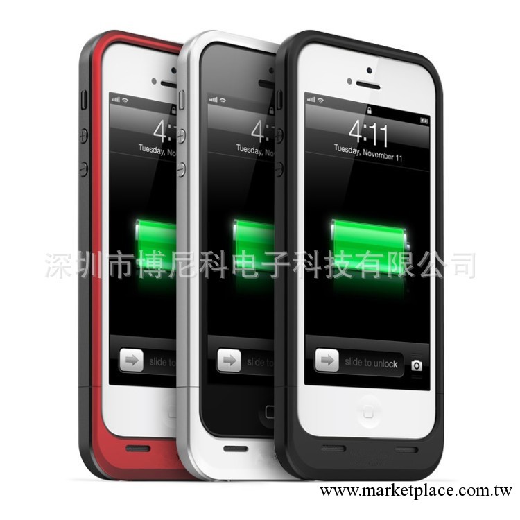 超薄mophie2200毫安iPhone5外掛電池外置背夾電池手機充電外殼工廠,批發,進口,代購