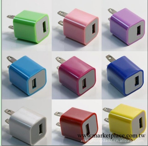 蘋果iphone3GS 4G iPod4  彩色小綠點 蘋果小綠點充電器工廠,批發,進口,代購